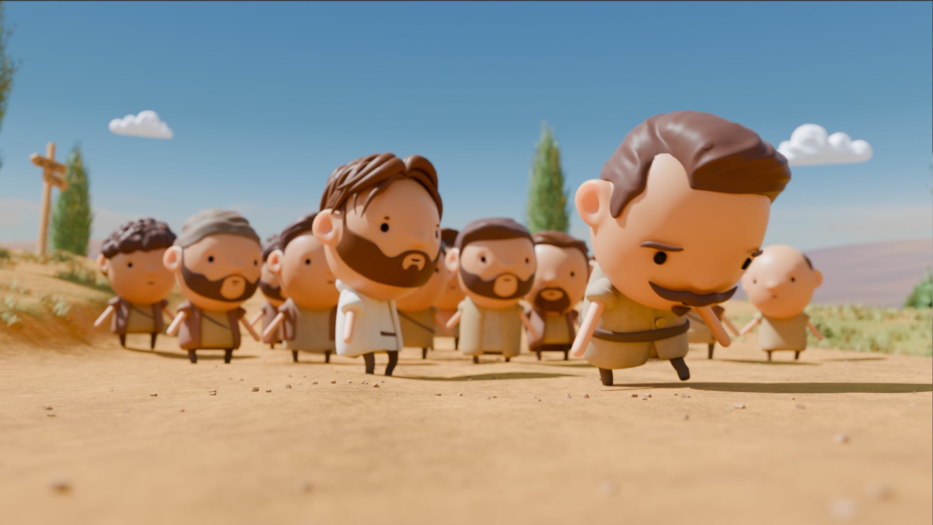 Good Shepherd — full animation